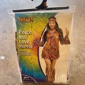 Spirit Halloween Hippie love & peace Costume